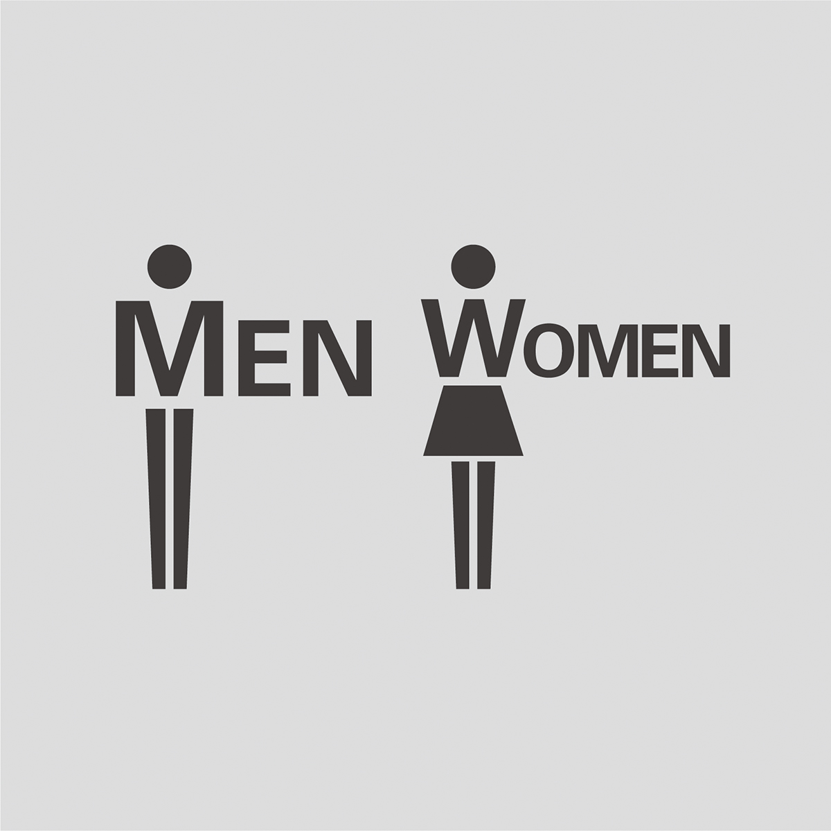 男女洗手间卫生间图标eh0024 - 鹰之艺(青岛)创意设计有限公司